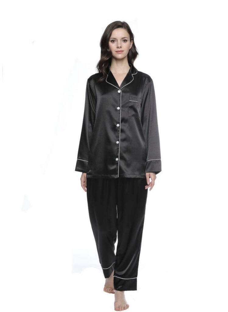 Satin skin pyjamas
